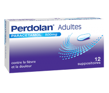 Perdolan 500 mg suppos